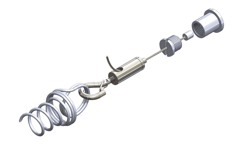 CapaCoustic Abhangset für Deckensegel