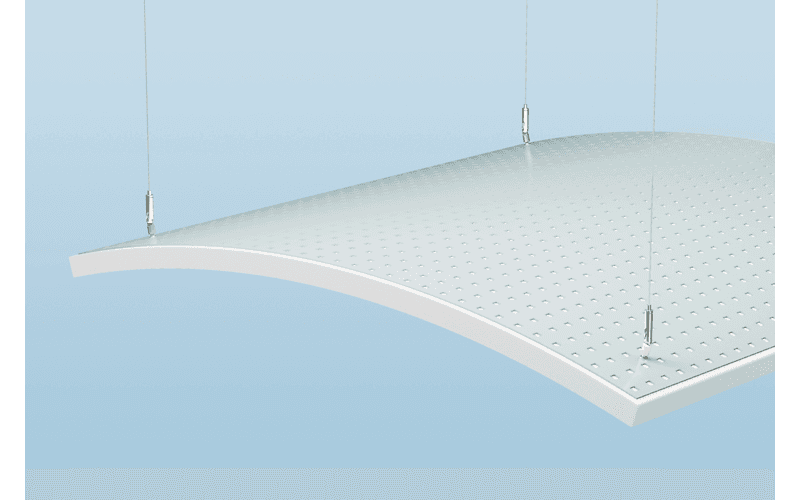 CapaCoustic Melapor Deckensegel Konkav