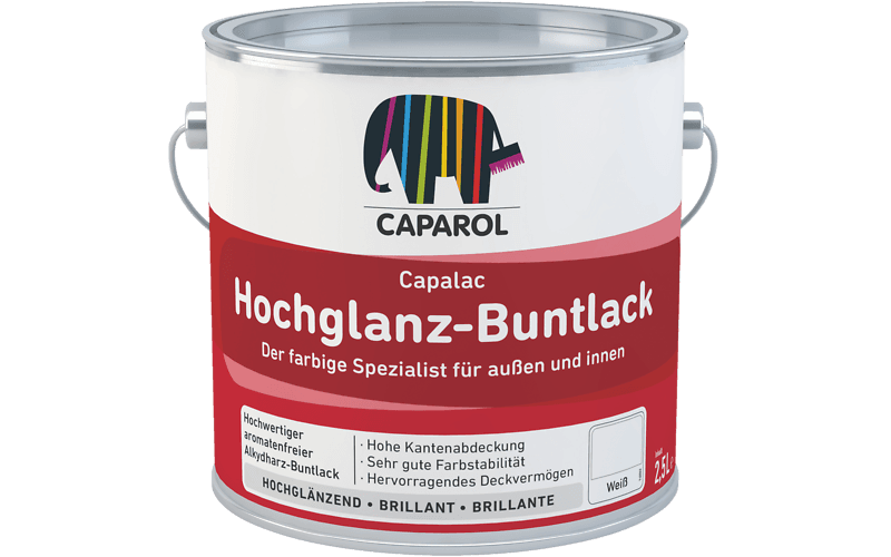 Capalac Hochglanz Buntlack Weiß