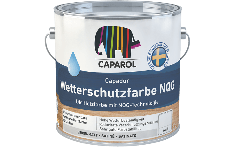 Capadur Wetterschutzfarbe NQG Weiß