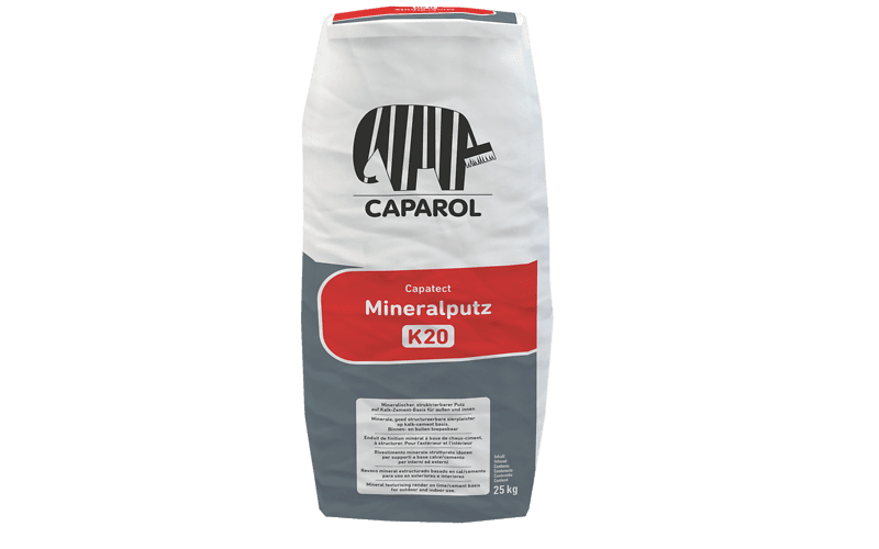 Capatect Mineralputz K 30 vorher: 147/30K
