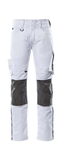 Mascot Bundhose kräftiger Twill Mannheim Gr.82C56 weiß/anthrazit #12679-442-0618