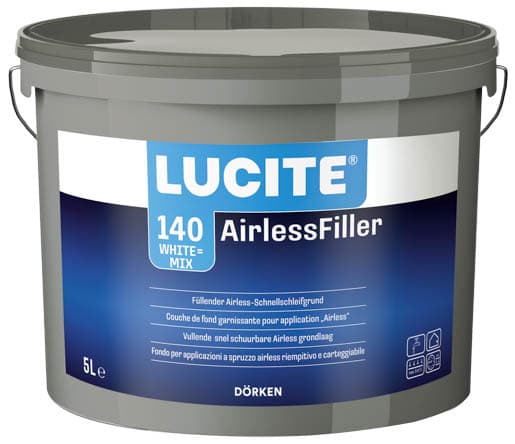 Lucite 140 Airless Filler Weiß