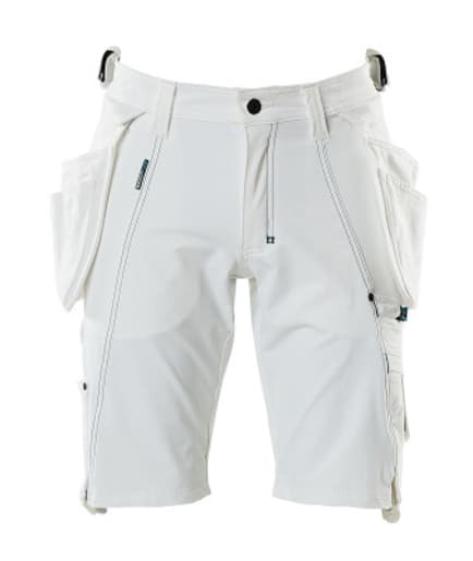 Mascot Shorts abnehmbare Hängetaschen Gr.54 weiß #17149-311-06