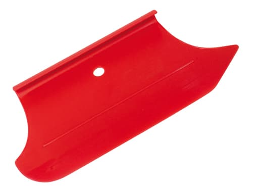 WD Tapezierspachtel rot flexibler Kunststoff