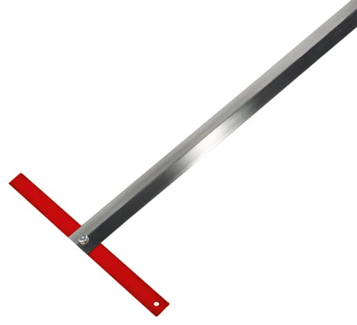 WD Teppichbodenlineal mit Kopfstück 2-tlg.