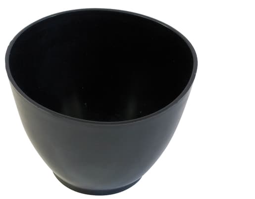 WD Gipsbecher konisch, gummi 115x90mm