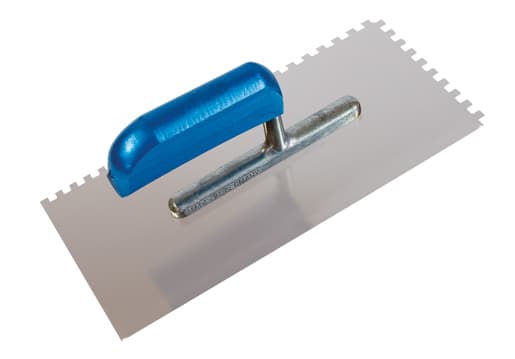 WD Glättekelle gezahnt 4x6x4mm gezahnt rostfrei