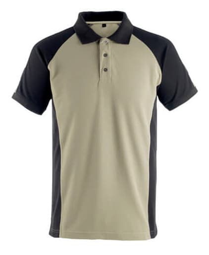 Mascot Polo-Shirt Gr.M hellkhaki/schwarz #50569-961-5509
