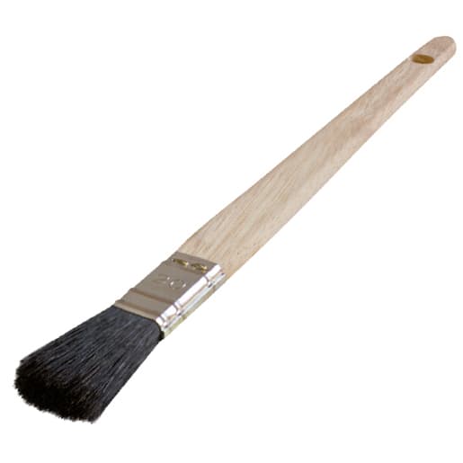 MPlus Plattpinsel gerade Gr.30, schwarze Borste