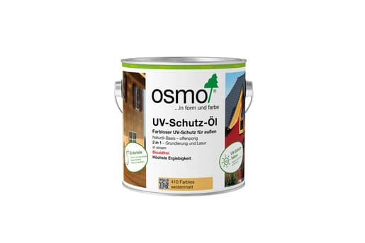 Osmo UV-Schutz-Öl Farblos Nr. 410 Wirkstofffrei