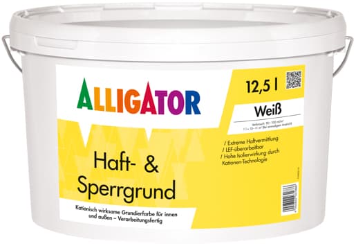 Allig.Haft- und Sperrgrund Weiß