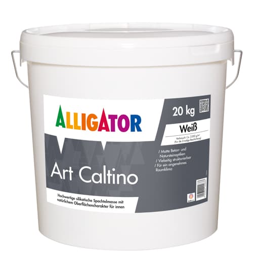 Allig.Art Caltino Weiß Spachtel auf Silikatbasis
