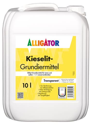 Allig.Kieselit Grundiermittel Transparent wasserverdünnbar