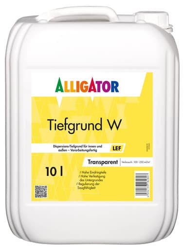 Allig.Tiefgrund W LEF Transparent Objektqualität