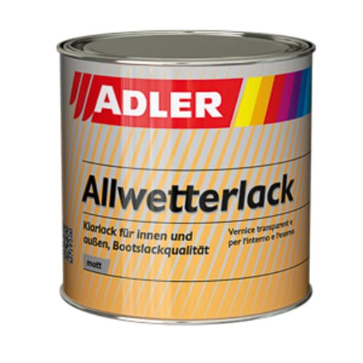 Adler Vivido Allwetterlack farblos matt Bootslackqualität