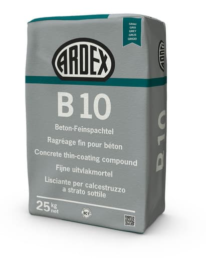 Ardex B 10 grau 50150 Beton-Feinspachtel