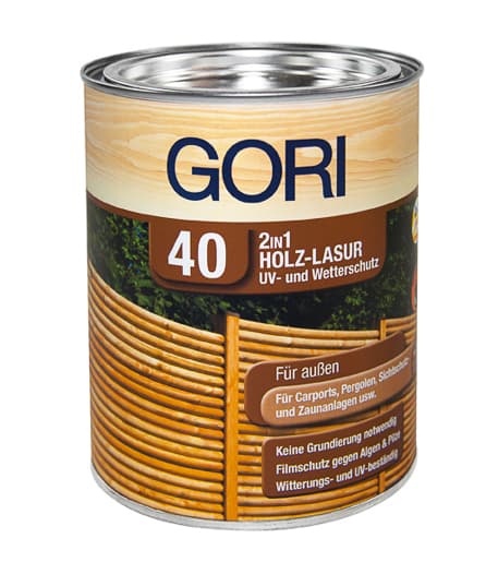 Gori 40 Holzschutz Lasur 2in1 7802 Kiefer