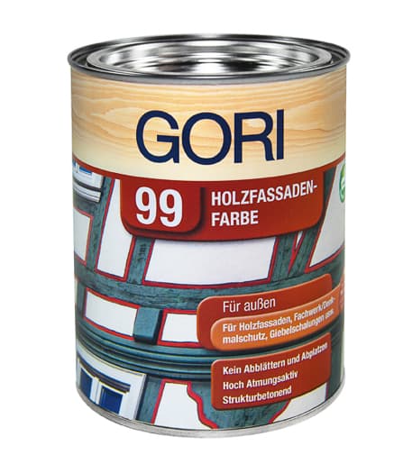 Gori 99 Wetterschutz Holzfarbe 3165 Ocker seidenmatt