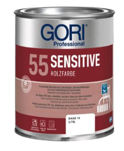 Gorimix 55 Sensitive Holzfarbe PG (vorher Rapid Wetterschutzf.)