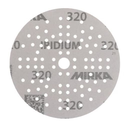 MirkaSchleifscheibe Iridium Grip K80 D= (1PCK=)