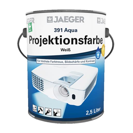 Jaeger Aqua Projektionsfarbe 3919016-071 Weiß tuffmatt RAL 9016