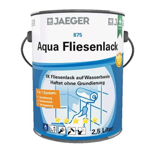 Jaeger Aqua Fliesenlack 8750800-071 Neve – Weiß