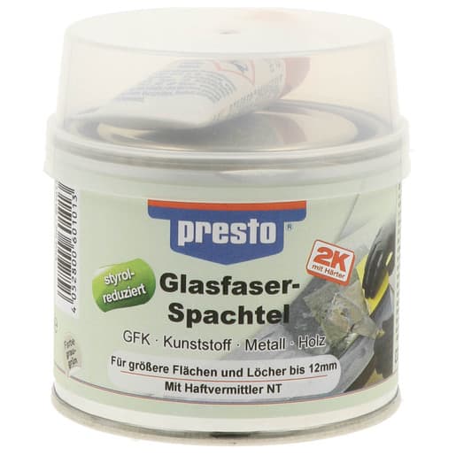 prestolith extra Glasfaserspachtel 601013 mit Härter