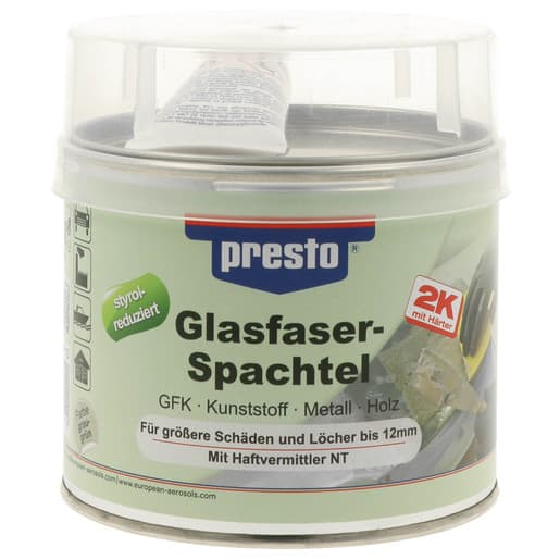 prestolith extra Glasfaserspachtel 601112 mit Härter