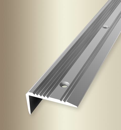 MPlus Winkelprofil 225 SBS 23 x Alu Silber elox. F4 gerillt