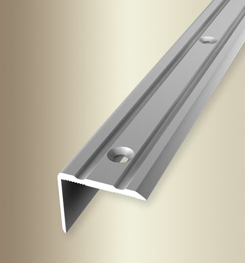 MPlus Winkelprofil 235 SBS 20 x Alu Silber elox. F4 gerillt