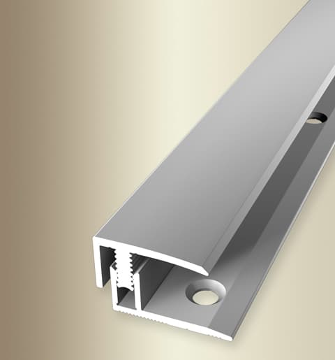 MPlus Abschlussprofil 557 7 – Alu Silber elox. F4 Mono Clip