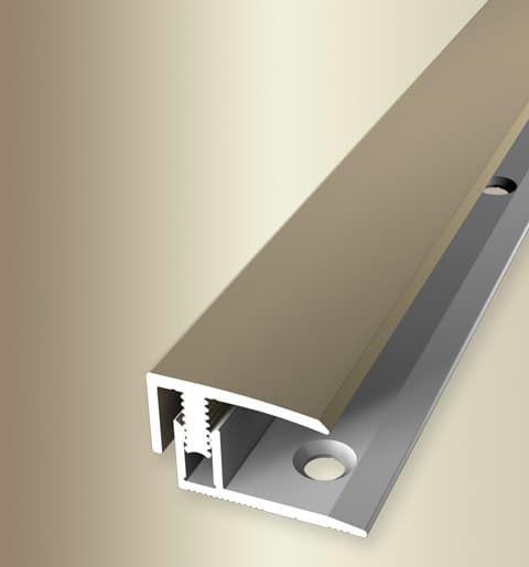 MPlus Abschlussprofil 557 7 – Alu Sand elox. F9 Mono Clip