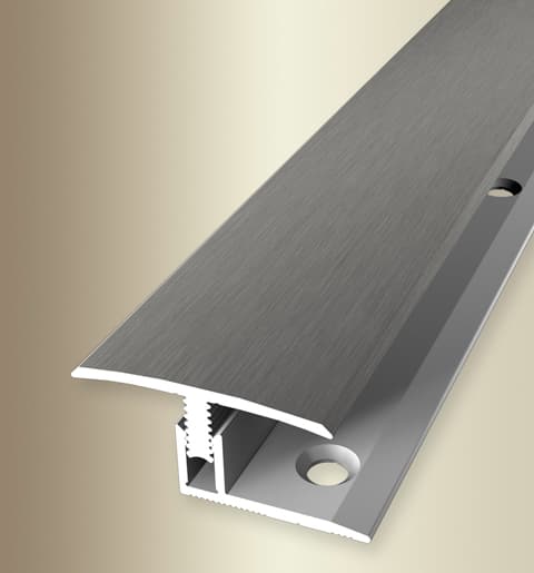 MPlus Übergangsprofil 558 7 – Alu Edelstahl elox. F2G Mono Clip