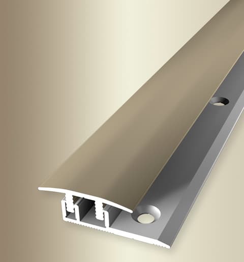MPlus Übergangsprofil 578 4 – Alu Sand elox. F9 Design Clip