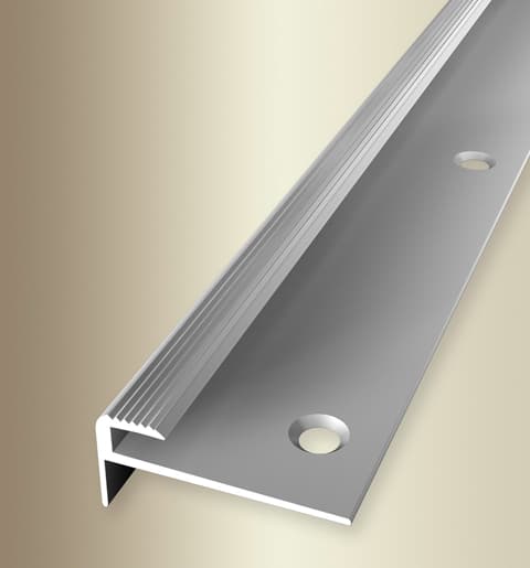 MPlus Treppenkantenprofil 807 SBS Alu Silber elox. F4 15x30mm Best
