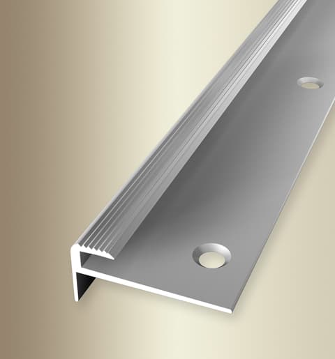 MPlus Treppenkantenprofil 809 SBS Alu Silber elox. F4 13x30mm Best