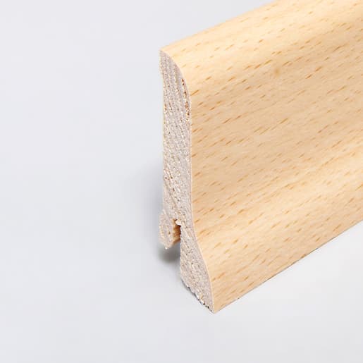 MPlus Holzleiste 2030 MP0338 22×60 Buche furn nat lack geschwungen
