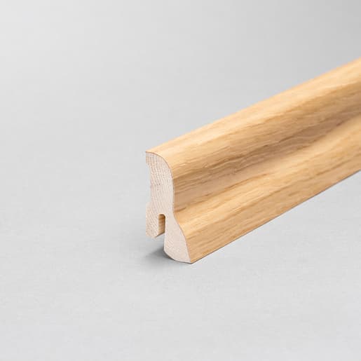 MPlus Holzleiste 2030 MP0975 22×42 Eiche furn nat lack geschwungen