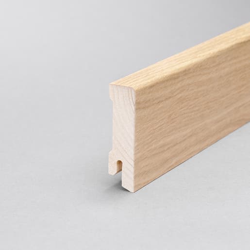 MPlus Holzleiste 2030 MP1059 16×58 Eiche furniert natur lackiert matt