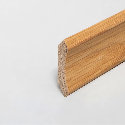 MPlus Holzleiste 2030 MP1789 30×30 Eiche natur lackiert Hohlkehle