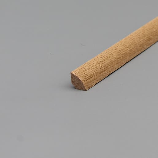 MPlus Holzleiste 2030 MP1800 14×14 Eiche natur lackiert Viertelstab