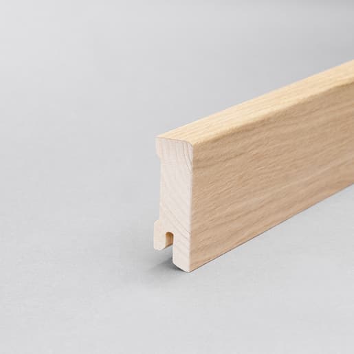 MPlus Holzleiste 2030 MP2227 16×40 Eiche furniert natur lackiert matt