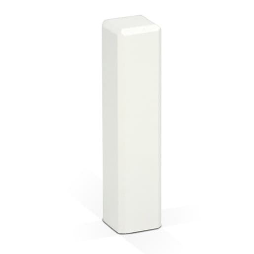 MPlus Holzleiste 2030 MP2604 Zubehör 85x21x21mm Eckturm weiss lack/Btl