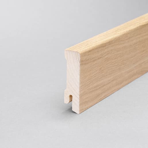 MPlus Holzleiste Objekt 2030 MP059 16×58 Eiche furniert natur lackiert matt