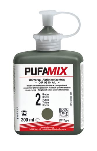 Pufas Pufamix Universal Abtön- Konzentrat PG1 2 Umbra