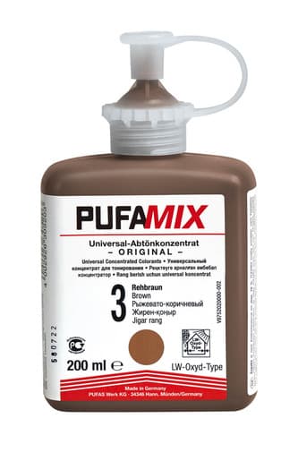 Pufas Pufamix Universal Abtön- Konzentrat PG1 3 Oxyd-Rehbraun