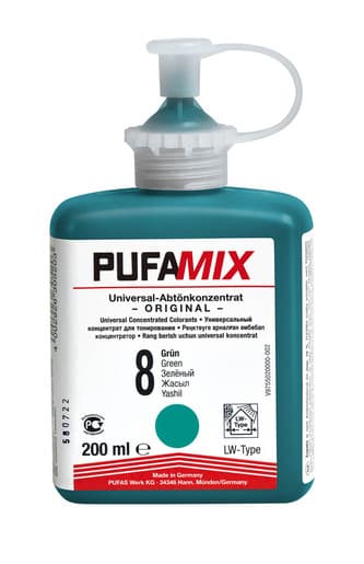 Pufas Pufamix Universal Abtön- Konzentrat PG2 8 Grün
