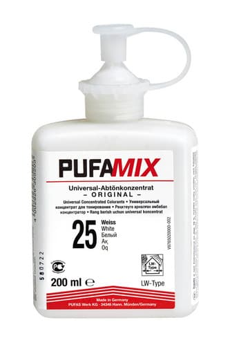 Pufas Pufamix Universal Abtön- Konzentrat PG3 25 Weiß