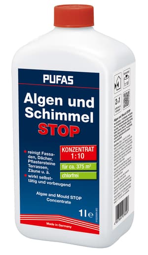 Pufas Algen- und Schimmel STOP Konzentrat